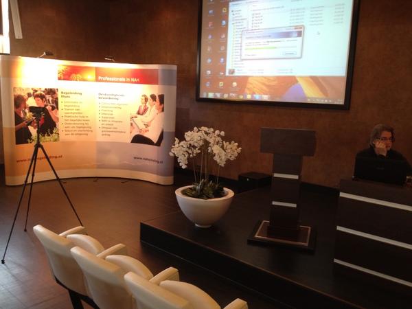 JanVoortman's tweet image. De voorbereiding #partnerdag is bijna klaar. Om 11 uur gaan we van start.