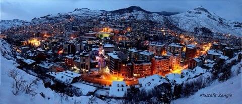 Gümüşhane'den hoş bir görüntü.