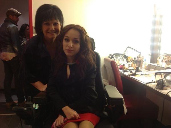 Maurane's tweet image. #Téléthon2012 avec Marina dans les coulisses de @Franc2tv 🍀⭐❤🍀⭐❤🍀⭐❤🍀⭐❤