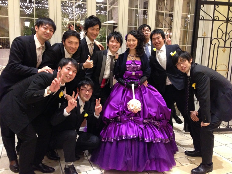 clearwater3104's tweet photo. 中学からの友達の結婚式で静岡へ！
人生発のスピーチも無事終了（？）
末長くお幸せに(^^) http://t.co/UOaJ3ysP
