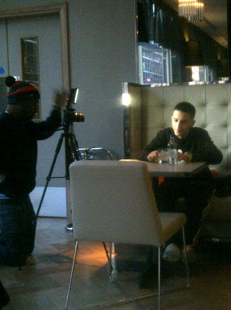 Shireenxoxo's tweet photo. The Grime Report @thegrimereport currently interviewing @GekoUSGENT #TenLetterPR http://t.co/80a2DogH