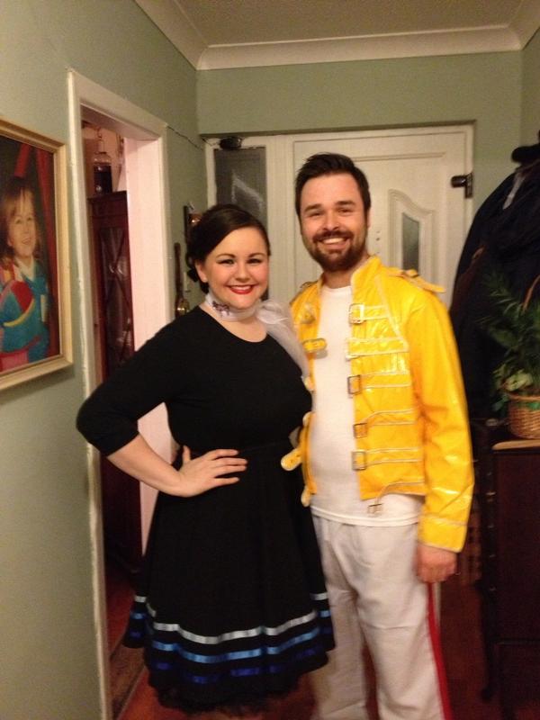 MLarkin_IGH's tweet image. My very gorgeous guy and I at our Christmas party last night