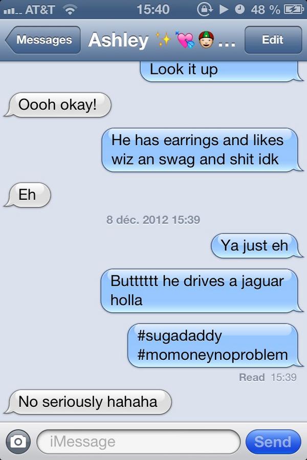 marissaBBQ's tweet image. Laughing at myself #MoMoneyNoProblem 😗