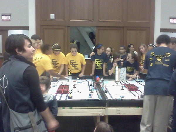 firstlegoleague's tweet image. Practicing for the robot rounds at the Memphis pilot #seniorsolutions @firstweets