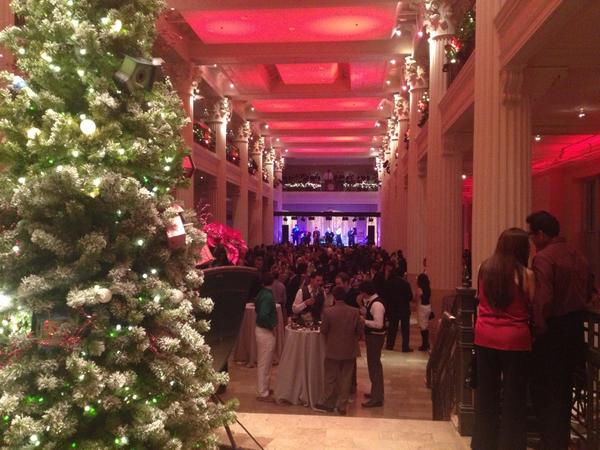 Our venue tonight at The Corinthian in Houston. I hope Mustang Engineering is ready to holiday rock!