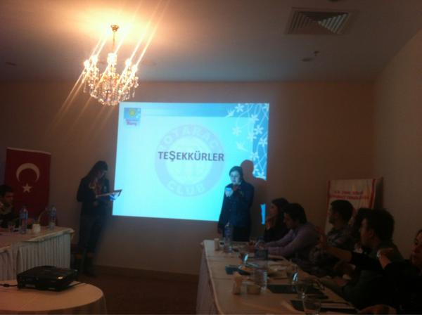 <a href="/AdaRtc/">Ada Rotaract Kulübü</a> ev sahipliginde yapilan Rotaract Egitim Semineri son buldu, katilan herkese cok tesekkurler