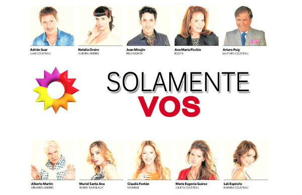 SolamenteVos_Of's tweet photo. #SolamenteVos Actores&amp;Personajes #Suar #Oreiro @laliespos @chinasuarez http://t.co/P7RwpiWo