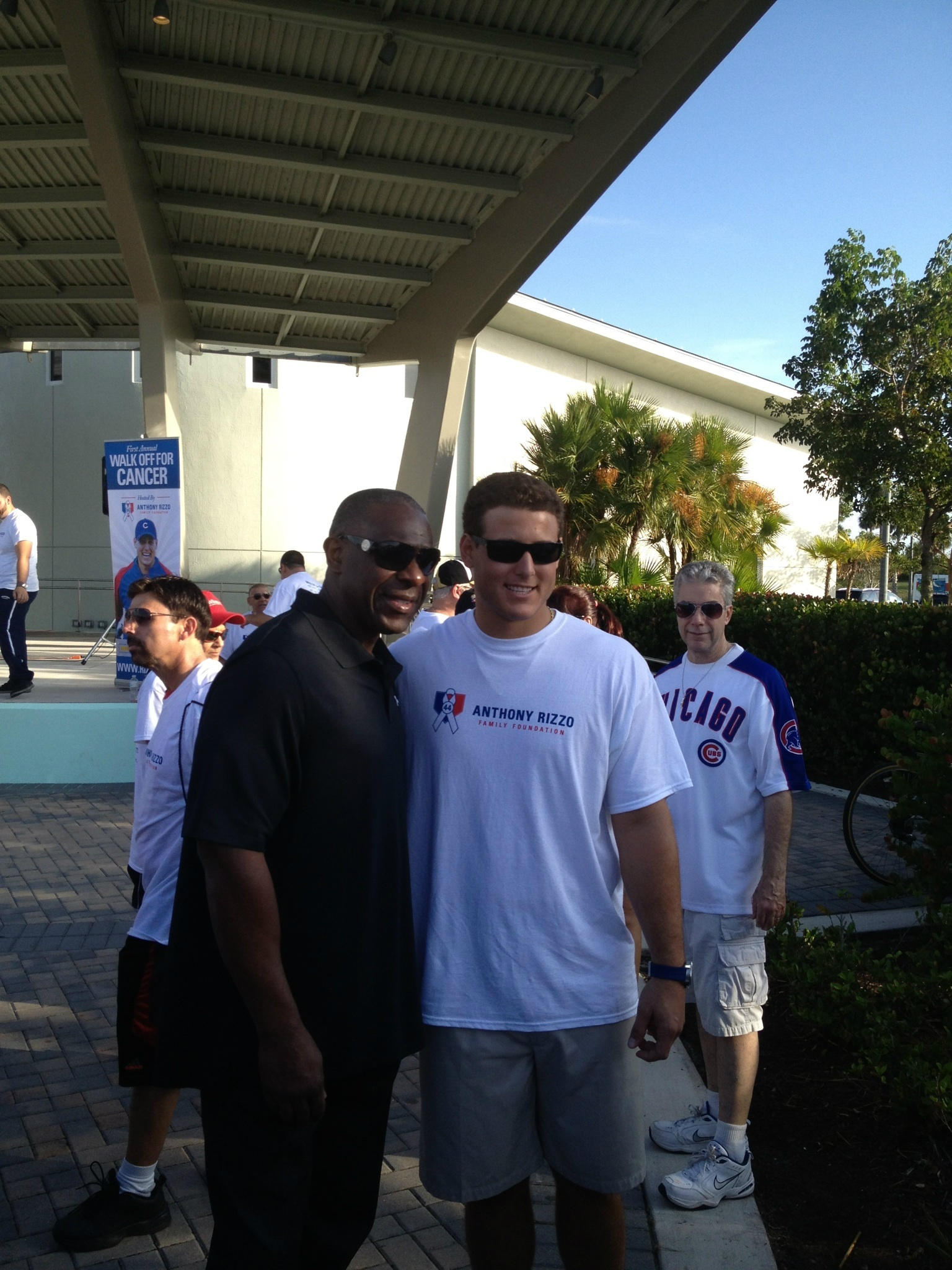 Chicago Cubs on X: Andre Dawson joined Anthony Rizzo at the Anthony Rizzo  Family Foundation's Walk Off For Cancer 5K this morning:   / X