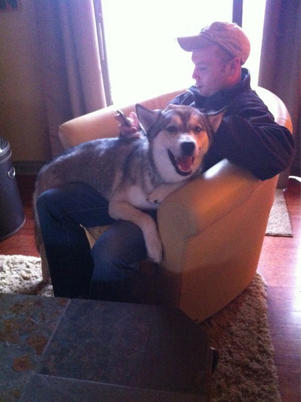 wmhightower's tweet photo. Aspen loves her some @derekmoser! http://t.co/JkaSpSAG