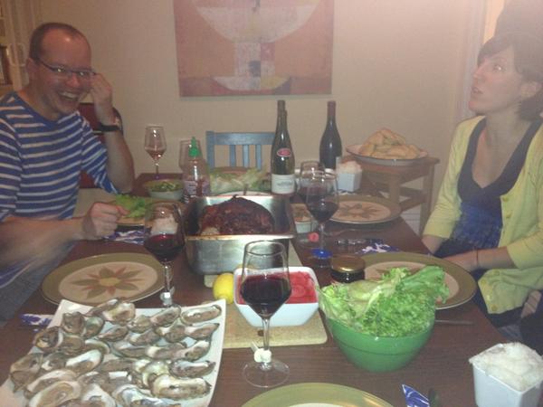 ChefMBrisson's tweet image. Dimanche soir avec la famille #clocher penche