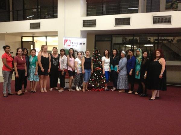 TricoreMatrix's tweet image. Congratulations to some of our #childrensservices students for making it to their last class for 2012