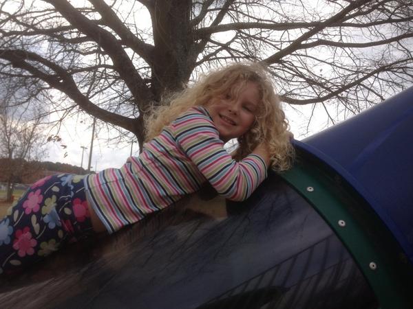 ericsyfrett's tweet image. Having fun at playground in Fayetteville. #unexpectedfun #blesseddad