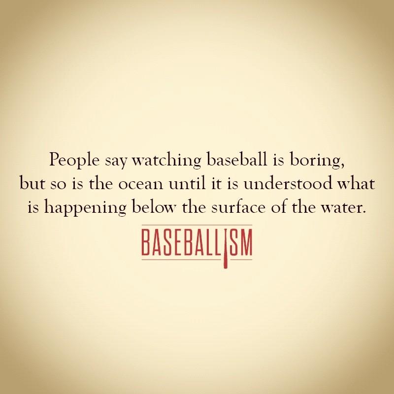 Baseballism on Twitter: "I guess tonight is throwback quote night on