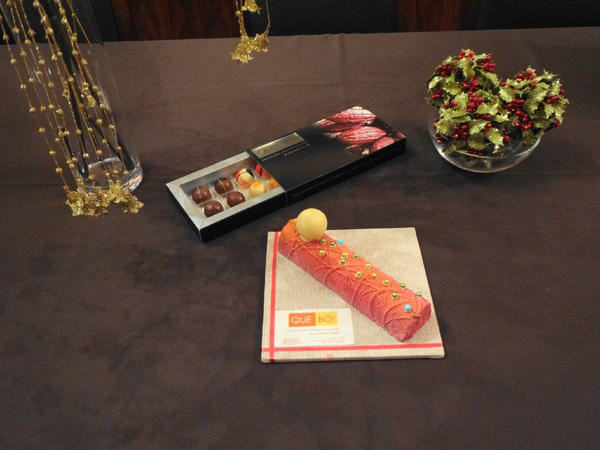 angelazul69's tweet image. Vean la creación dl chef @JoseRaCastillo #TroncoNavideño sabor #FruitCake simplemnte marvillosa. Grx Chef x la sorpresa