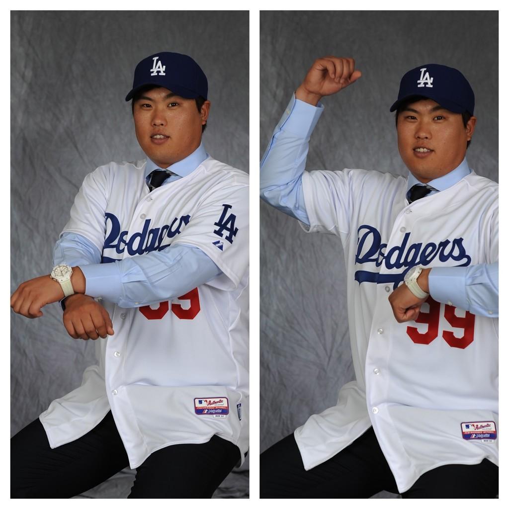 Los Angeles Dodgers on X: Ryu, #GangnamStyle:  / X