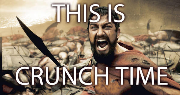 tahnmeep's tweet image. THIS IS CRUNCH TIME #animatorproblems