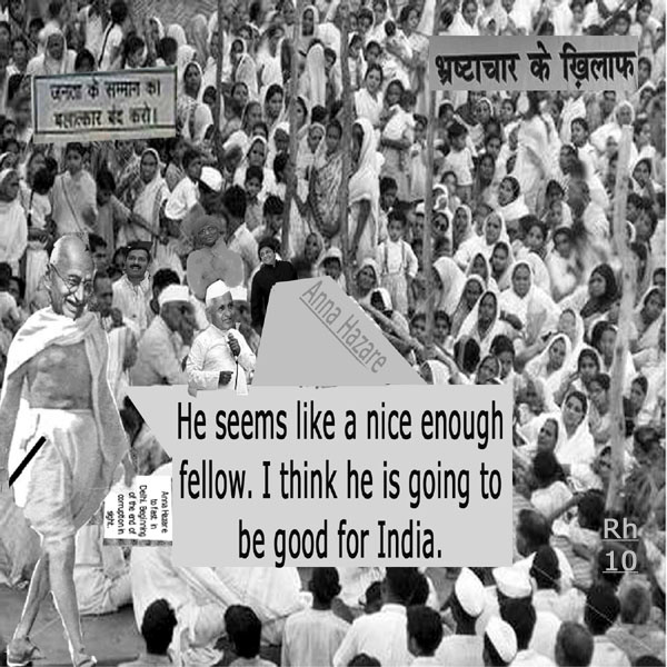 DrRamOfIndia's tweet photo. Good news: Anna Hazare's nationwide anti-corruption campaign could be the beginning of the end of corruption in India. http://t.co/sO79qPM