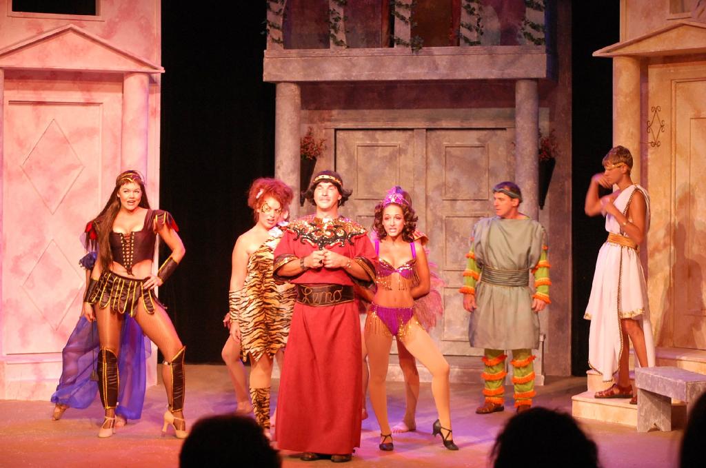 A Funny Thing Happened on the way to the Forum, Now Playing ETC Galveston Island Very Funny Must See!!