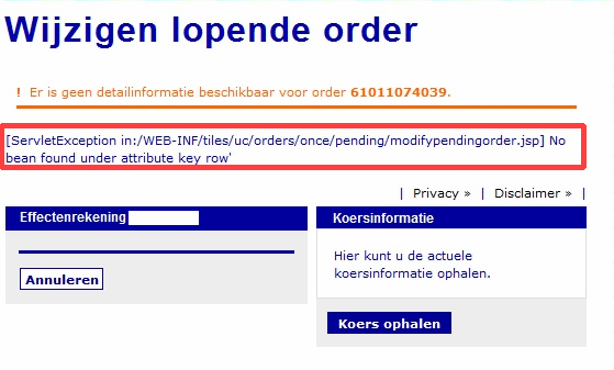 mklerx's tweet image. Moet je je geld eigenlijk nog wel bij zo&apos;n bank willen hebben? #exceptionmanagement