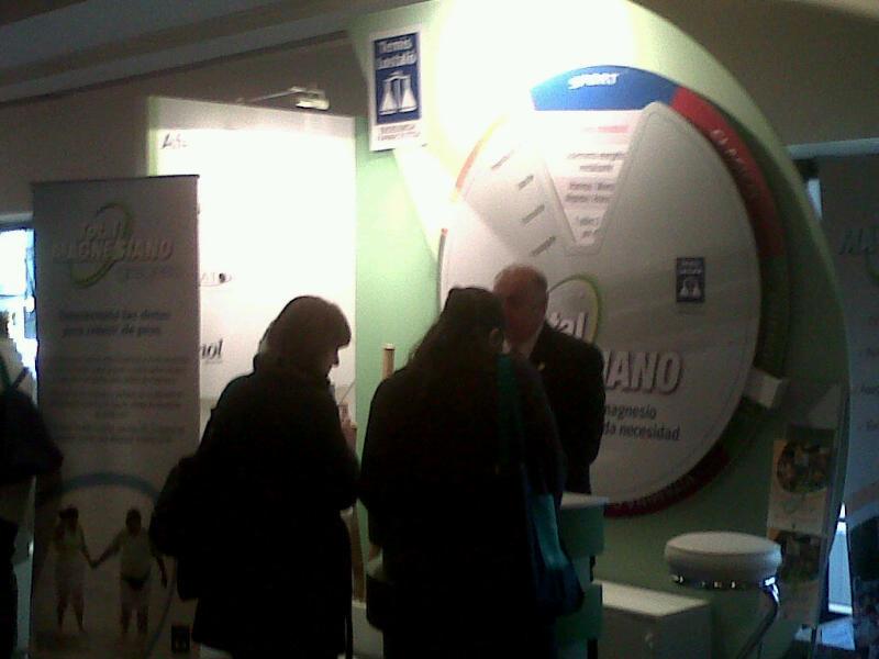 Estamos participando del Congreso Argentino de Nutrición en el Hotel Sheraton del 10 al 13 de agosto 2011
