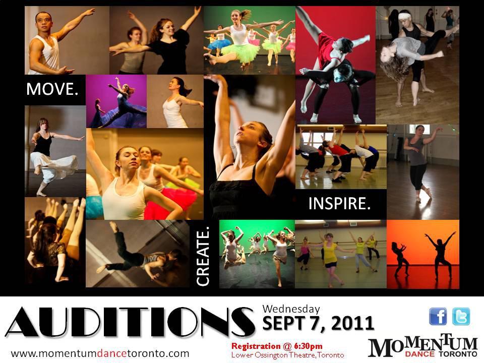 MomentumDT's tweet photo. Auditions in less than 1 month! Don't be shy!  Come out and see what we're all about!!!  www.momentumdancetoronto.com http://t.co/ZKZWXzm