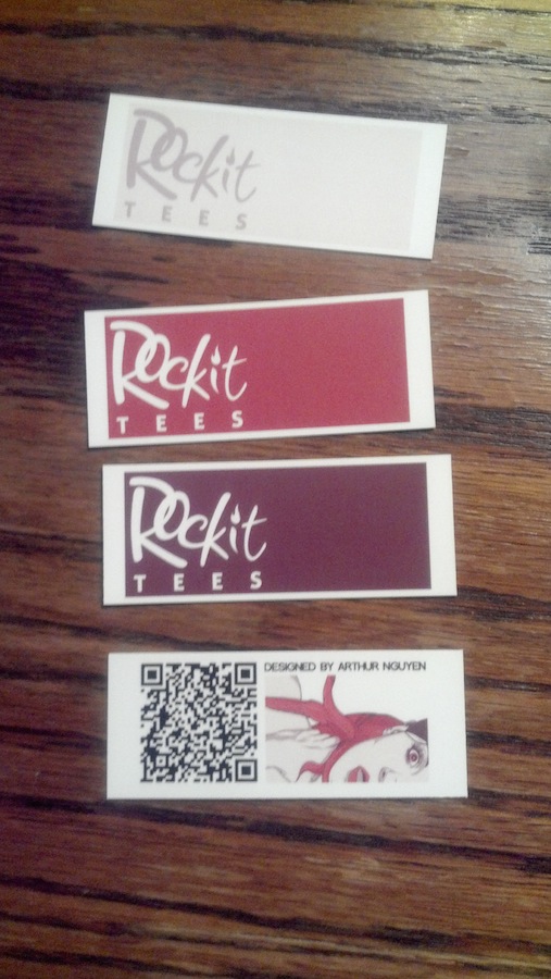RockitTees's tweet photo. And the HANG TAGS ARE HERE!    printed and shipped straight from Moo.com  awesome guys! http://t.co/QZBfa2e