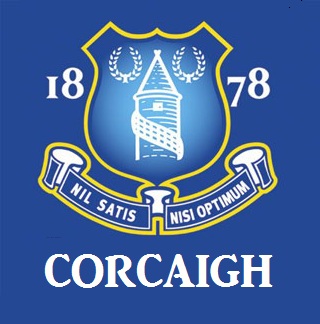 EvertonFansCork's tweet photo. What do you think of the new club logo? http://t.co/Vmu1dtw