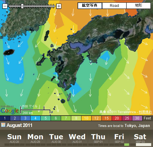 csk8's tweet photo. サンセットライブ3日間の天気予報は今のところ、晴れ時々曇り29℃～30℃のベスト予報、しかも波も上がりそう！！ http://t.co/nNyibxn