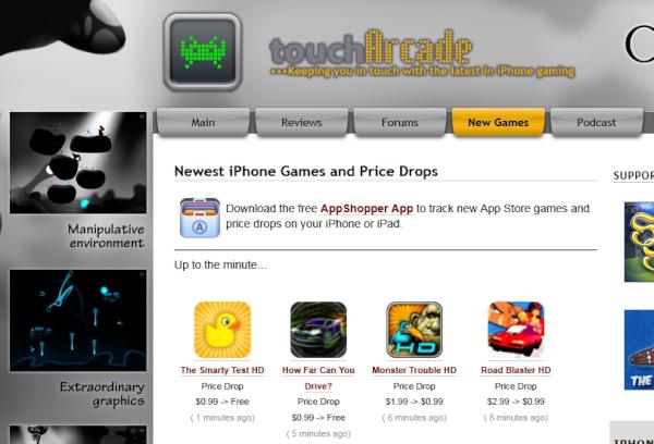 Sappsgames's tweet photo. 1st on Newest iPhone Games and Price Drops on TouchArcade! :-) http://t.co/3rq2236
