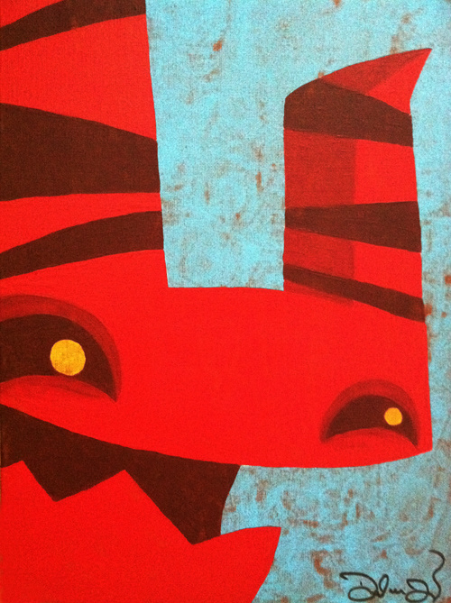 WeLoveWebcomics's tweet photo. Another original webcomic piece from Daniel M. Davis, available only at our show at Double Punch gallery. See it today! http://t.co/yy1wcaK