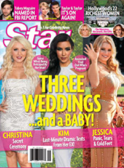 1SubRose's tweet photo. Christina had a secret wedding ceremony according to this weeks Star Magazine LOL http://t.co/fZRnY9q