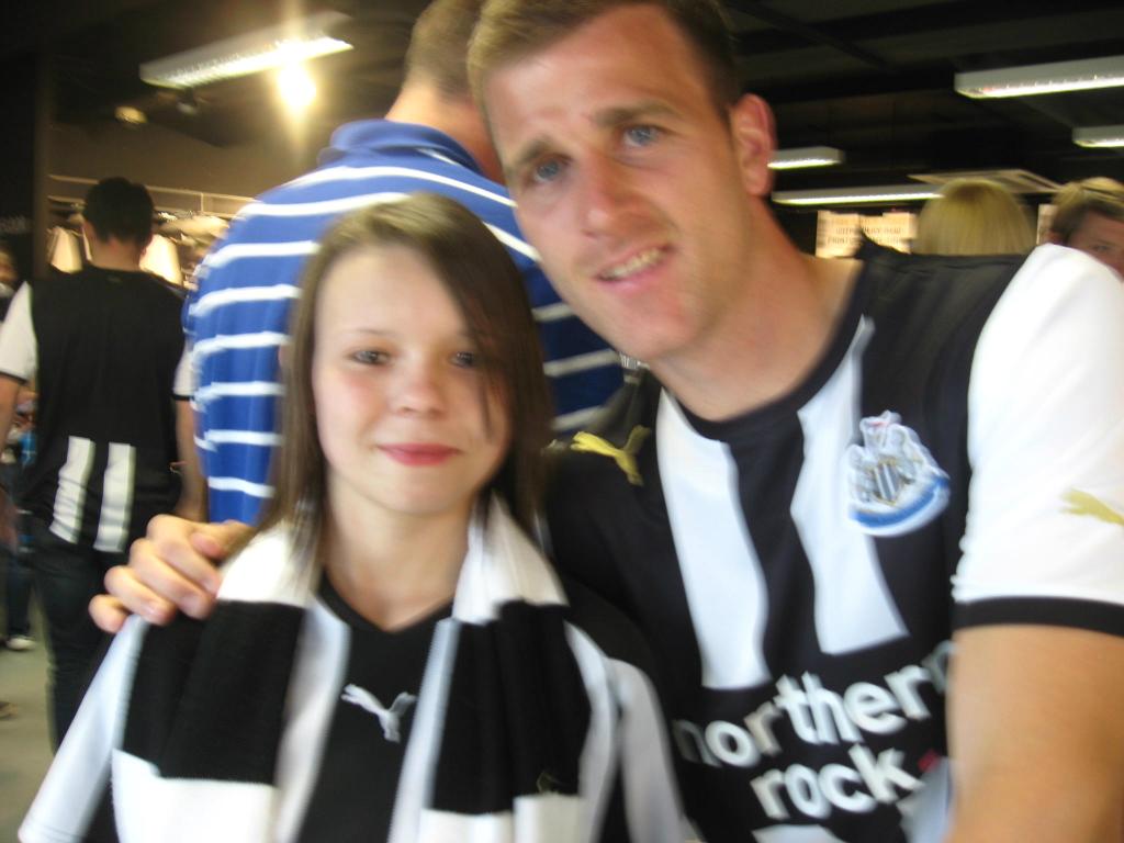charmain_2011's tweet photo. @RyanTaylorNUFC  congratulations fantastic goal and fully deserved,on your 1st derby appearance 4 us cudnt be prouder ! http://t.co/ldpEAq5