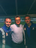 WyntonRuferNZ's tweet photo. Me my son Caleb and Caiptain Terry McFlynn after the game Sydney FC vs. Parramatta FC http://t.co/yxJOlf4