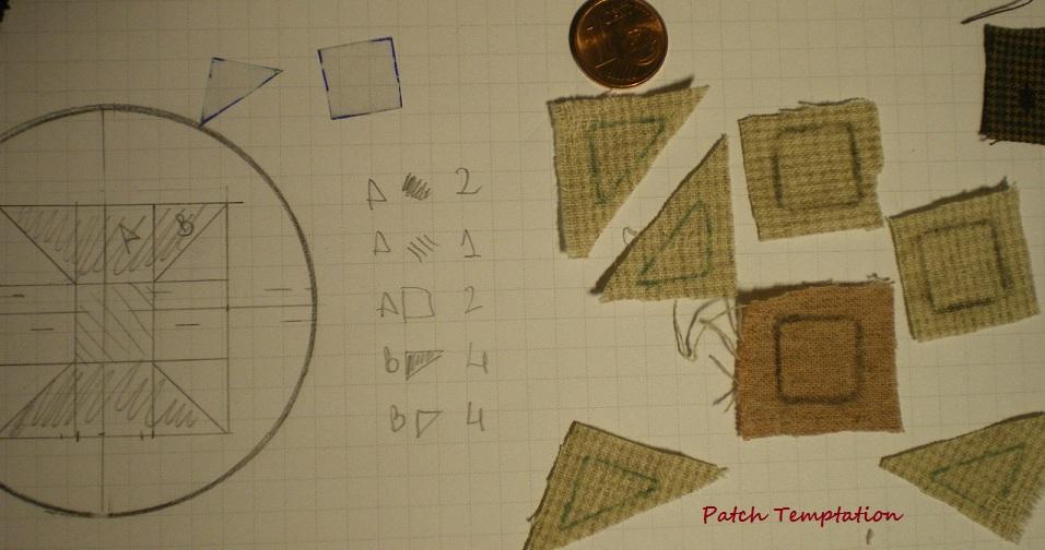 PatchTemptation's tweet image. Una deliciosa tarde de costura japonesa, con piezas minis de 1cm de lado!