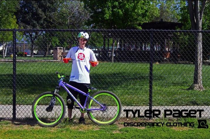TeamDiscrepancy's tweet image. Make sure to watch for Tyler Paget shredding this Sunday in his Discrepancy gear!