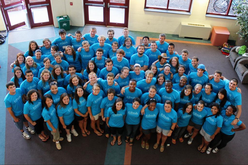 MessiahResLife's tweet image. Heeeeere they are!  The 2011-2012 Residence Life Staff.  I like 'em a whole lot.