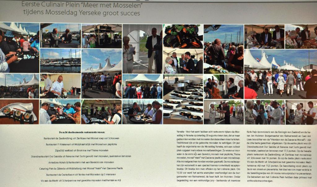 CulinairZeeland's tweet photo. Een hele mooie reportage ih Glossy Mag "Living in Style" over Culinair Plein "Meer met Mosselen", in sept in de kiosken http://t.co/zEt0hQQ