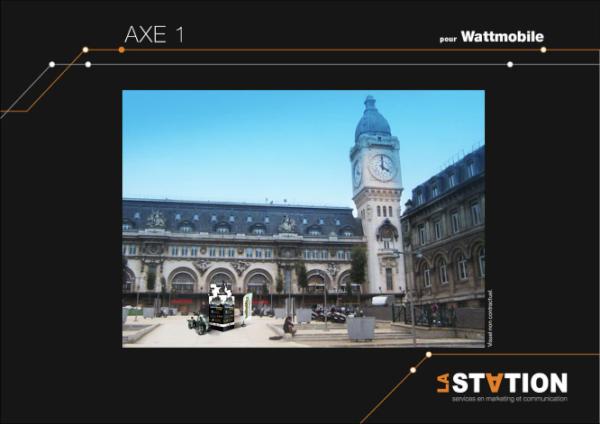 Wattmobile's tweet image. Inauguration Wattmobile à Paris Gare de Lyon vendredi 30 sept 2011 à 11H ! Lien dans le prochain tweet ...