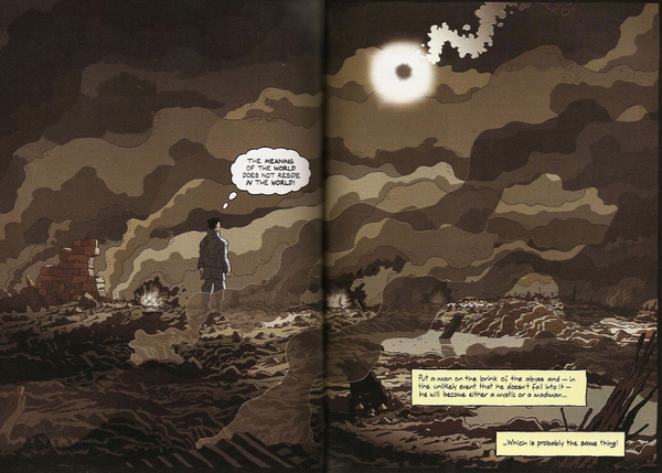 UraniumSlug's tweet image. Reading #Logicomix Bloody brilliant.
