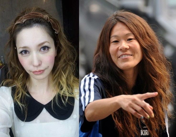 とらもも 最近気づいたのだが 澤穂希選手って藤井リナさんみたいに両頬にほくろがある 藤井さんは勿論超絶美女だけど 澤選手の強さと賢さ 女性らしさを併せ持つ美しさにはすごく惹かれます こういうのをカリスマ性っていうんだろうな Nadeshiko Http