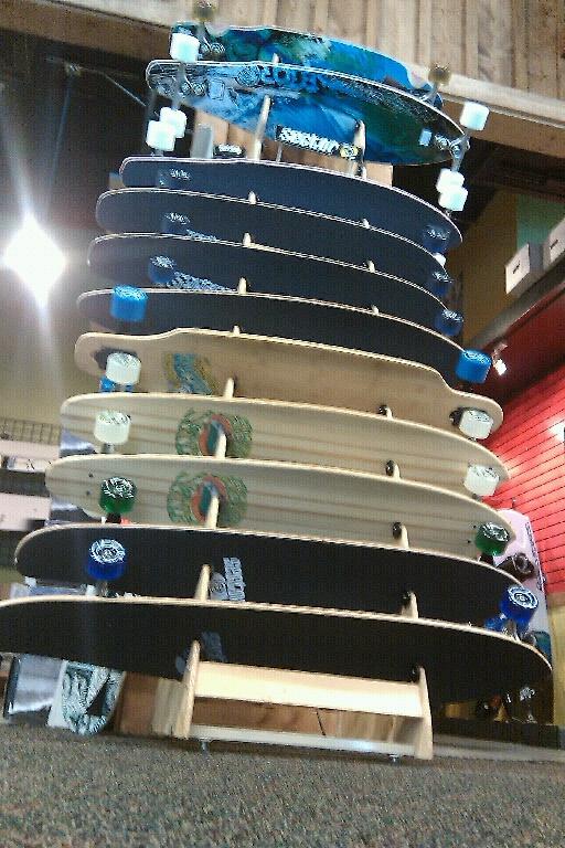 BarriesCrew's tweet photo. Have you tried longboarding yet?  If you haven't, it's a kick!  No pun intended.  Do we have any?  Oh do we. http://t.co/6Dj5Vak