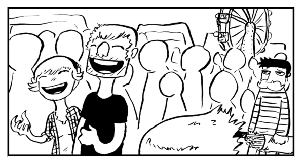 WeLoveWebcomics's tweet photo. Another wonderful webcomic print from Michael Jonathan, available both in the gallery and online at Double Punch. http://t.co/TWx221U