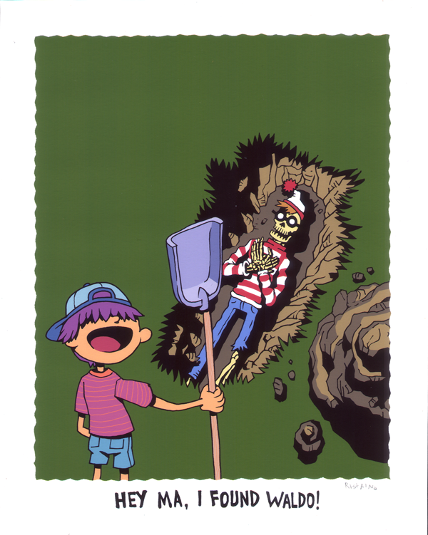 WeLoveWebcomics's tweet photo. Find Andy Ristaino's art this weekend at Double Punch gallery or see Andy in person at the SF Zine Fest. Double win! http://t.co/5qXjKAi