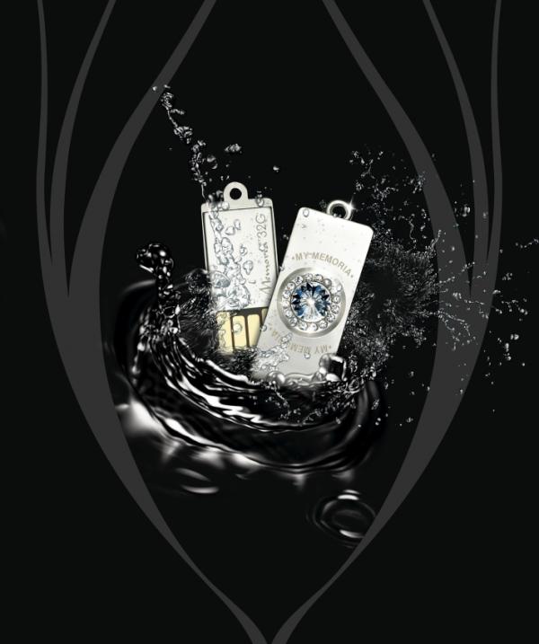 If you like Swarovski crystals this is a new way to wear it. www.mymemoria.co.uk