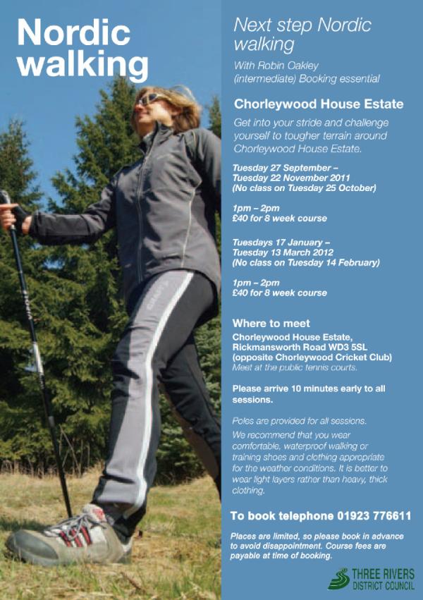 CommunityPlay's tweet photo. Nordic Walking @ Chorleywood House Estate. 8 week course starting 27 September. Call 01923 776611 to book a place http://t.co/XVqEdeM