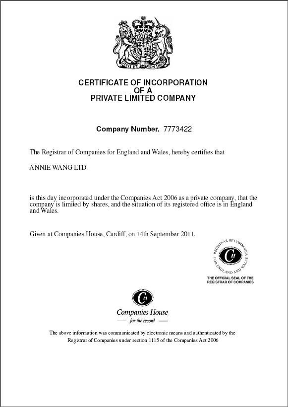 ANNIE WANG LTD. tweet media