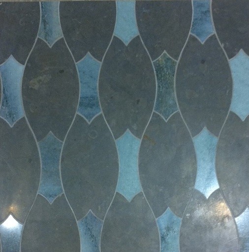 JSInteriors's tweet image. Love the stone mosaic tiles at Ann Sacks @Kohler