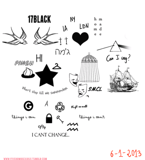 1d Updates Harry Styles Tattoos 6 1 13 36 If I M Not Wrong Http T Co R8gajvxf