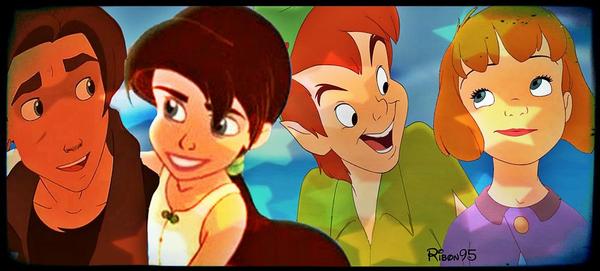 PeterPanWonder1's tweet photo. I love the picture, with me, Jane, Melody, and Jim. We make a pretty good team. Even with Wendy. http://t.co/D4vQsPMt