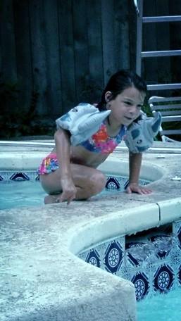 Recallingrachel's tweet photo. Just got done swimming through shark infested waters, what's next? http://t.co/4K7tWw8p